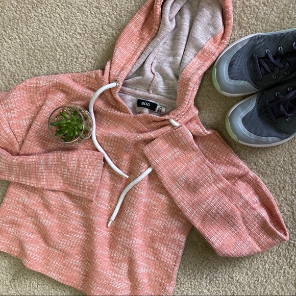 BDG Tops - BDG XS Cropped Knit Hoodie